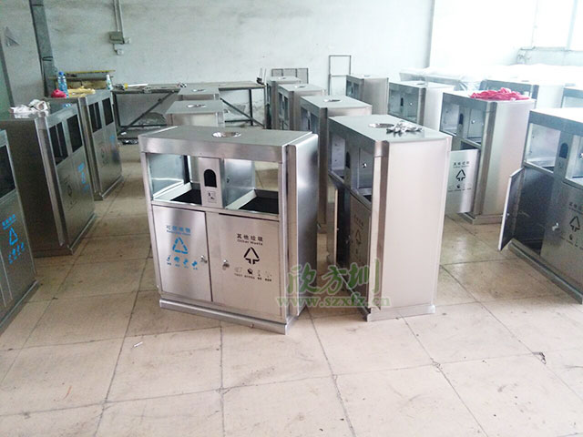    創(chuàng)新不銹鋼垃圾桶 讓環(huán)境更有價值！