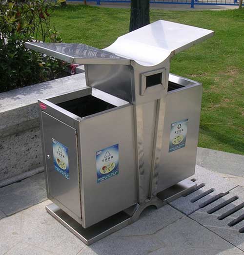 欣方圳不銹鋼果皮箱服務(wù)湖北宜昌廣場(chǎng)