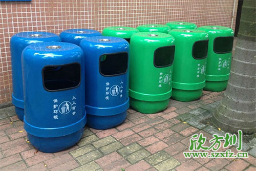 貴陽市政玻璃鋼果皮箱，來自欣方圳