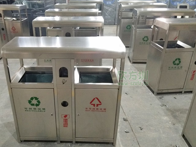 扎實(shí)厚重款室內(nèi)垃圾箱廠(chǎng)家生產(chǎn)制作圖