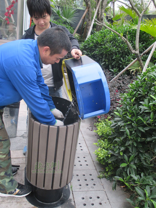 深圳房地產(chǎn)用什么垃圾桶？